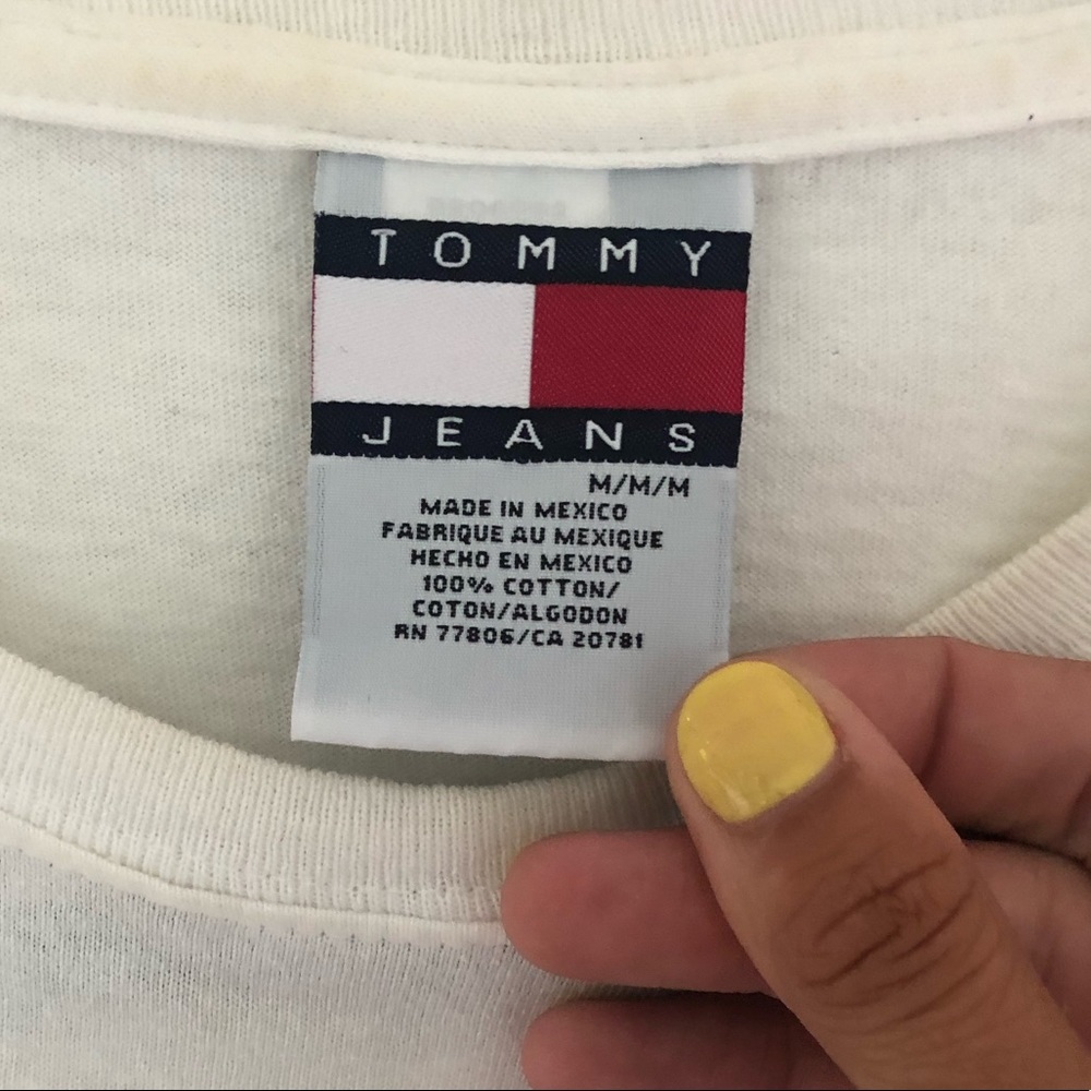 SOLD Vintage Tommy Hilfiger Crop Top - Picture 2 of 6